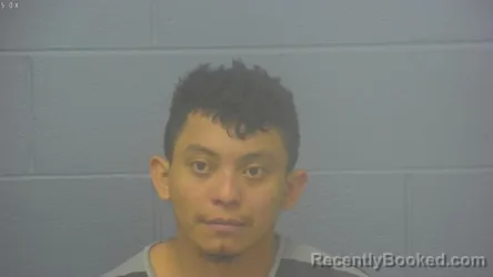 Mugshot of GERARDO ANTONIO MINEROS LOPEZ booked in Greene County, Missouri on May 2, 2026