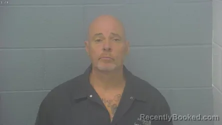 Mugshot of GARY DEWAYNE MOORE booked in Greene County, Missouri on July 30, 2026