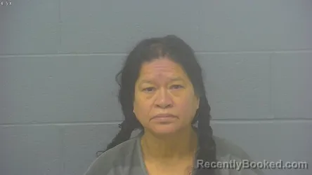 Mugshot of GLORIA MARLENI ARIAS AGUILERA booked in Greene County, Missouri on April 1, 2026