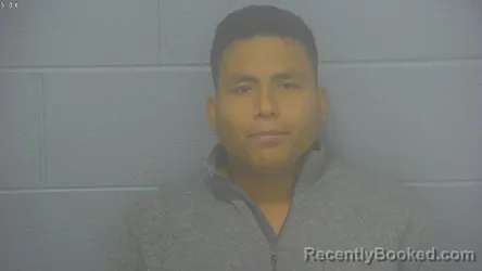 Mugshot of Gabriel Enrique Orellana Moreno booked in Greene County, Missouri on October 18, 2026