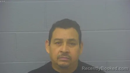 Mugshot of GILBERTO ROLANDO PECH booked in Greene County, Missouri on May 15, 2026