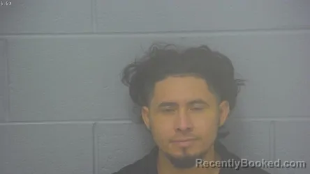Mugshot of Gerson Josue Ramos booked in Greene County, Missouri on August 23, 2026