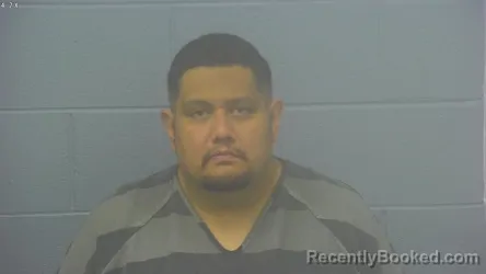 Mugshot of Gabriel De Jesus Reyes Jimenez booked in Greene County, Missouri on September 22, 2026