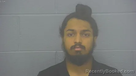 Mugshot of Gurpreet Singh booked in Greene County, Missouri on August 13, 2026