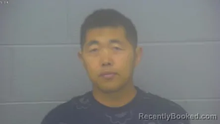 Mugshot of Gao Zhihui booked in Greene County, Missouri on August 12, 2026