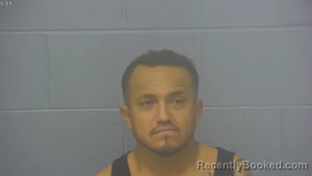 Mugshot of Heriberto Bedolla-Vasquez booked in Greene County, Missouri on August 8, 2026