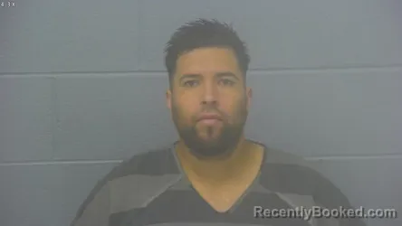 Mugshot of Henry Brian Diaz-Acevedo booked in Greene County, Missouri on August 1, 2026