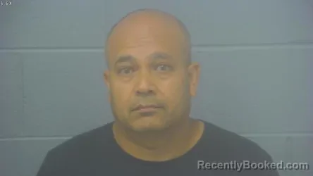 Mugshot of Hector Estrada Pineda booked in Greene County, Missouri on October 9, 2026