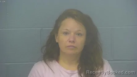 Mugshot of Heather Necole Johnson booked in Greene County, Missouri on July 27, 2026