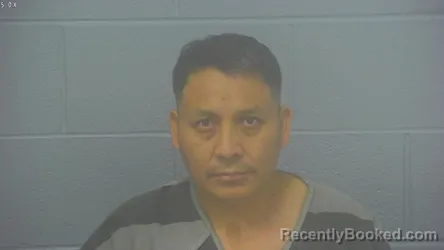 Mugshot of Hector Lopez-Lopez booked in Greene County, Missouri on August 7, 2026
