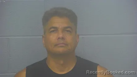 Mugshot of Hirak Jesus Marin-Parra booked in Greene County, Missouri on July 29, 2026