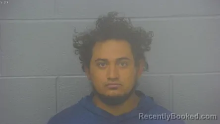 Mugshot of Henry Mauricio Perez-Zaldivar booked in Greene County, Missouri on August 16, 2026