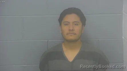 Mugshot of Heriberto Salinas Peralta booked in Greene County, Missouri on October 6, 2026