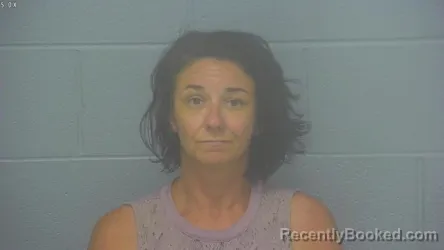 Mugshot of Heather Elizabeth Widener booked in Greene County, Missouri on August 18, 2026