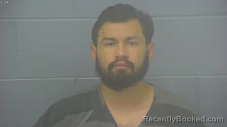 Mugshot of Ishmael Hernandez booked in Greene County, Missouri on August 6, 2026