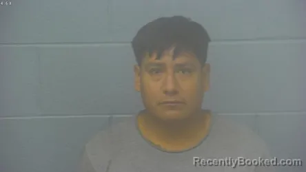 Mugshot of Itzamer Hernandez booked in Greene County, Missouri on October 13, 2026