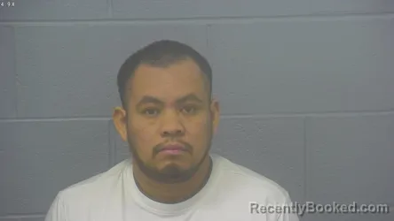 Mugshot of ISAIAS JIMENEZ SANTIAGO booked in Greene County, Missouri on April 23, 2026