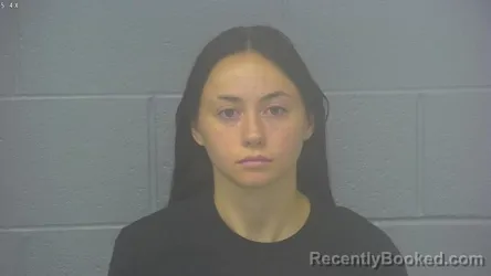 Mugshot of Ireland Kathrine Marie Kelsey booked in Greene County, Missouri on August 10, 2026