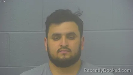 Mugshot of ISRAEL SALES-AYALA booked in Greene County, Missouri on March 27, 2026