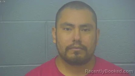 Mugshot of ISRAEL VELASCO SALINAS booked in Greene County, Missouri on July 30, 2026