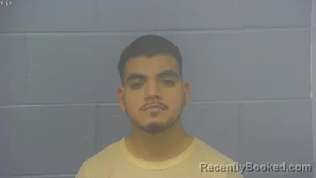 Mugshot of Jose Alfredo Abalos Velazquez booked in Greene County, Missouri on August 2, 2026