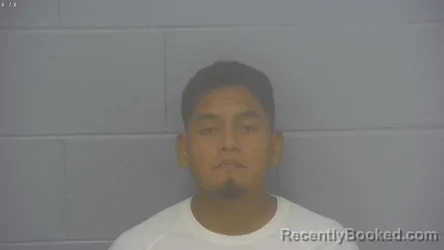 Mugshot of Jose Emmanuel Alvarado Ramirez booked in Greene County, Missouri on August 3, 2026