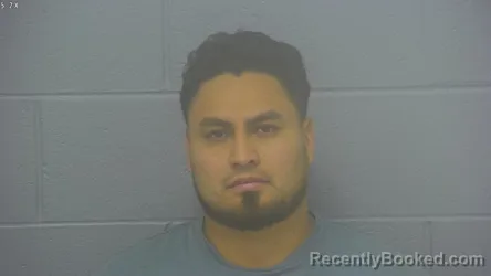 Mugshot of JONATHAN EMILO ALVARADO AMAYA booked in Greene County, Missouri on March 18, 2026