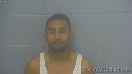 Mugshot of Juan Sebastian Acevedo-Amaya booked in Greene County, Missouri on September 24, 2026