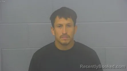 Mugshot of JOSE ENRIQUE BARRIOS-GARCIA booked in Greene County, Missouri on May 7, 2026