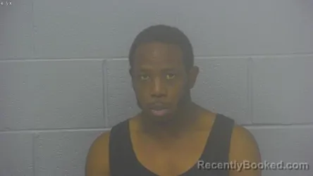 Mugshot of JAVIERE ORLANDO BENSON booked in Greene County, Missouri on May 23, 2026