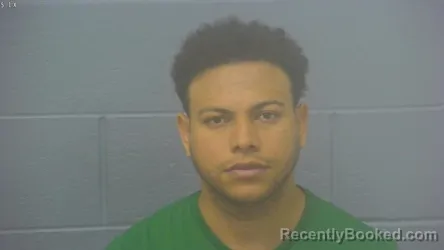 Mugshot of JERSON FABRICIO CRUZ-CRUZ booked in Greene County, Missouri on March 14, 2026