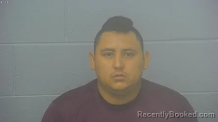 Mugshot of JHOVANI CRUZ BECERRIL booked in Greene County, Missouri on March 12, 2026