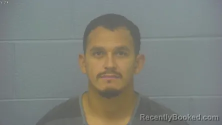 Mugshot of Jose Omar Carvajal-Torres booked in Greene County, Missouri on October 14, 2026