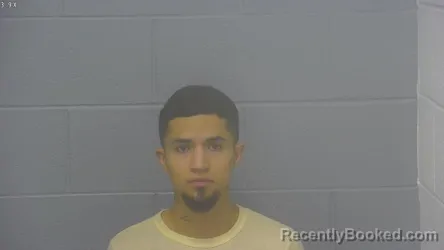 Mugshot of JOHAN ANDRES CAMPOS NIERA booked in Greene County, Missouri on May 22, 2026