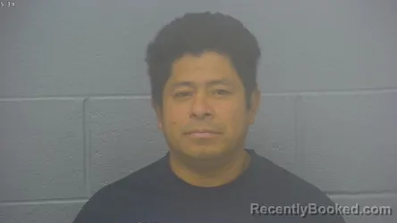 Mugshot of Juan Crus-Morales booked in Greene County, Missouri on July 30, 2026