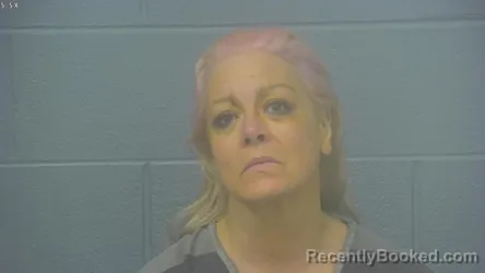 Mugshot of Julie Louise Cook booked in Greene County, Missouri on August 16, 2026