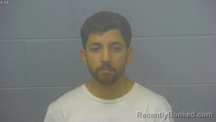 Mugshot of JHONAIGER YOVANNY DIAZ-PINA booked in Greene County, Missouri on March 12, 2026