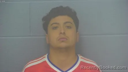 Mugshot of JORGE ANDRES DOMINGUEZ SAN MARTIN booked in Greene County, Missouri on March 28, 2026