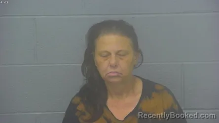 Mugshot of Jeannie Marie Elmore booked in Greene County, Missouri on October 9, 2026