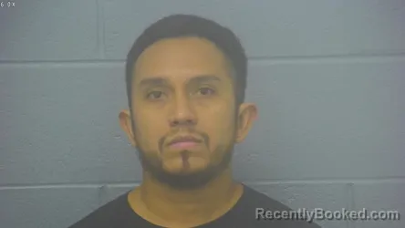 Mugshot of JAIR YOISET FLORES-NIEVES booked in Greene County, Missouri on March 14, 2026