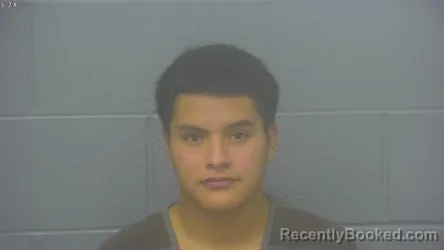 Mugshot of Junior Antonio Gomez-Gomez booked in Greene County, Missouri on October 14, 2026