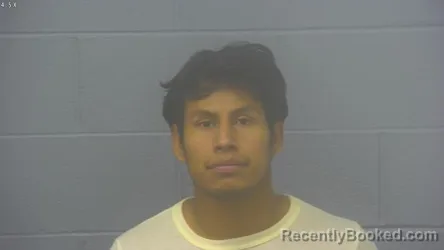 Mugshot of Jose Alfredo Guzman Martinez booked in Greene County, Missouri on October 8, 2026