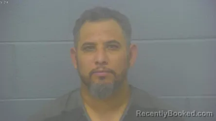 Mugshot of Jairo Gonzalez-Garcia booked in Greene County, Missouri on October 14, 2026