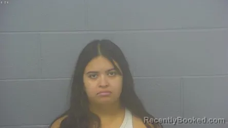Mugshot of Jeyssi Marcela Herrera Dominguez booked in Greene County, Missouri on October 20, 2026