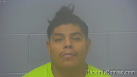 Mugshot of Javier Hernandez-Luna booked in Greene County, Missouri on August 7, 2026