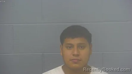 Mugshot of Josue Inmar Lopez Angel booked in Greene County, Missouri on October 8, 2026