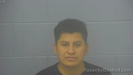 Mugshot of Juan Lopez-Gonzalez booked in Greene County, Missouri on August 23, 2026