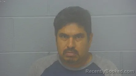 Mugshot of Javier Lucio-Cespedes booked in Greene County, Missouri on September 10, 2026