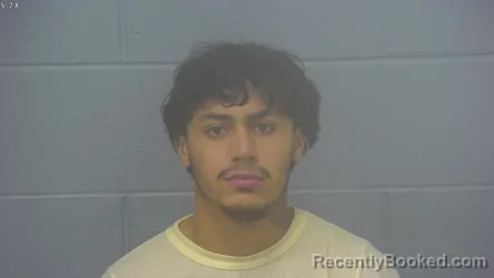 Mugshot of JOSUE ALEXANDER MEZA BACA