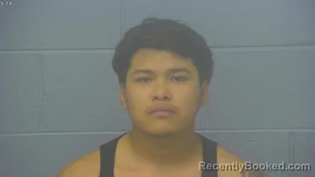 Mugshot of Jose Cristian Mungia Vilchis booked in Greene County, Missouri on October 15, 2026